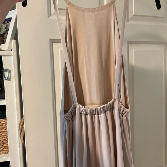 Show Me Your Mumu Amanda Blouson Gown in SHOW ME THE RING CRISP, size medium - Picture 4 of 7